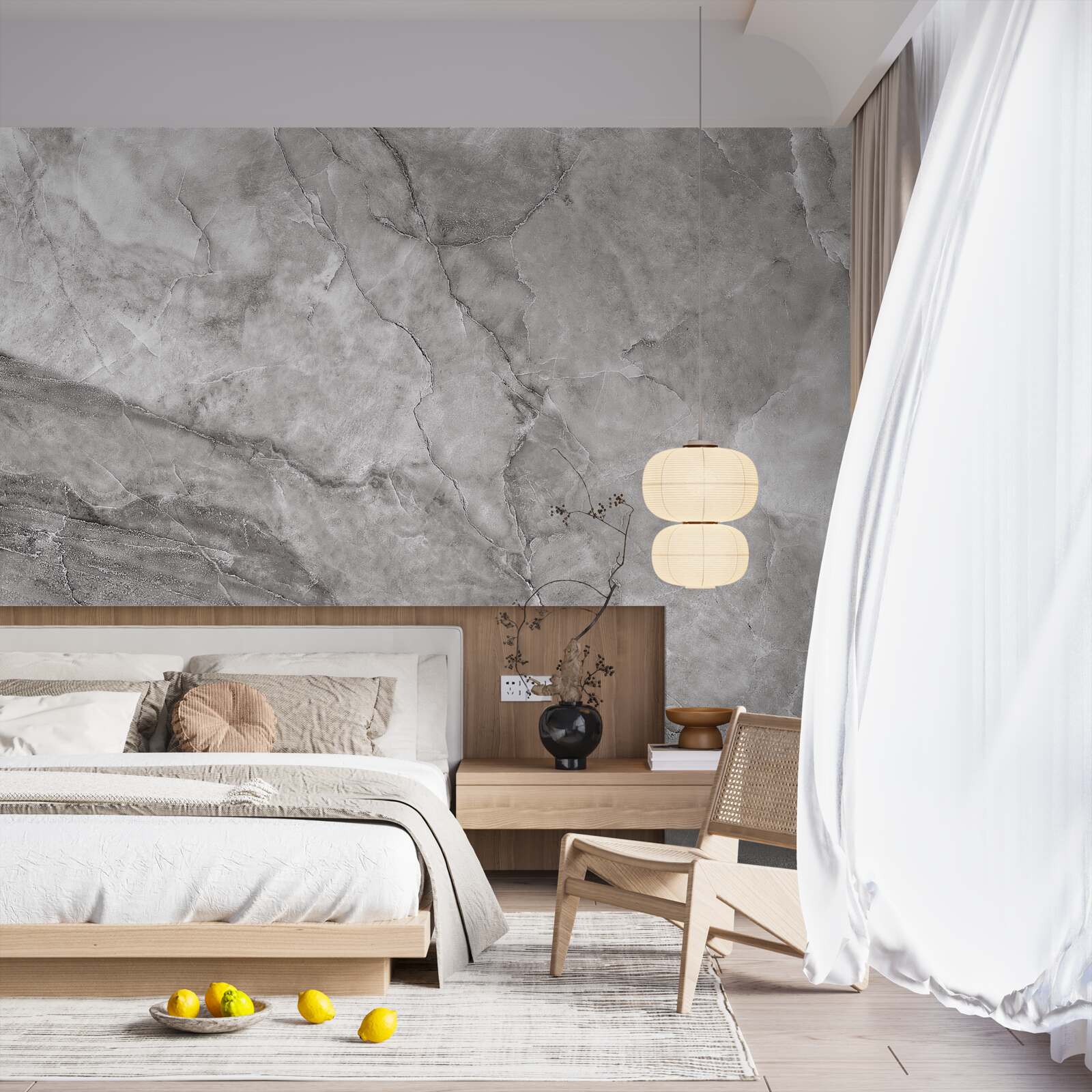 Fototapeta šedý mramor