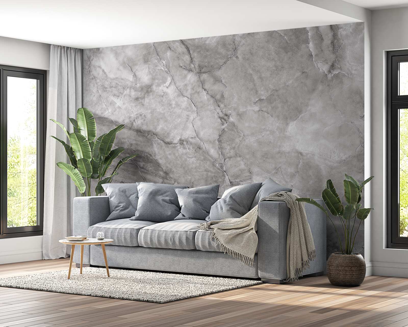 Fototapeta šedý mramor