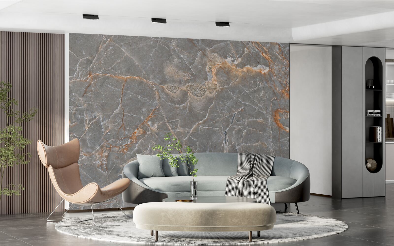 Fototapeta zlatý a strieborný mramor