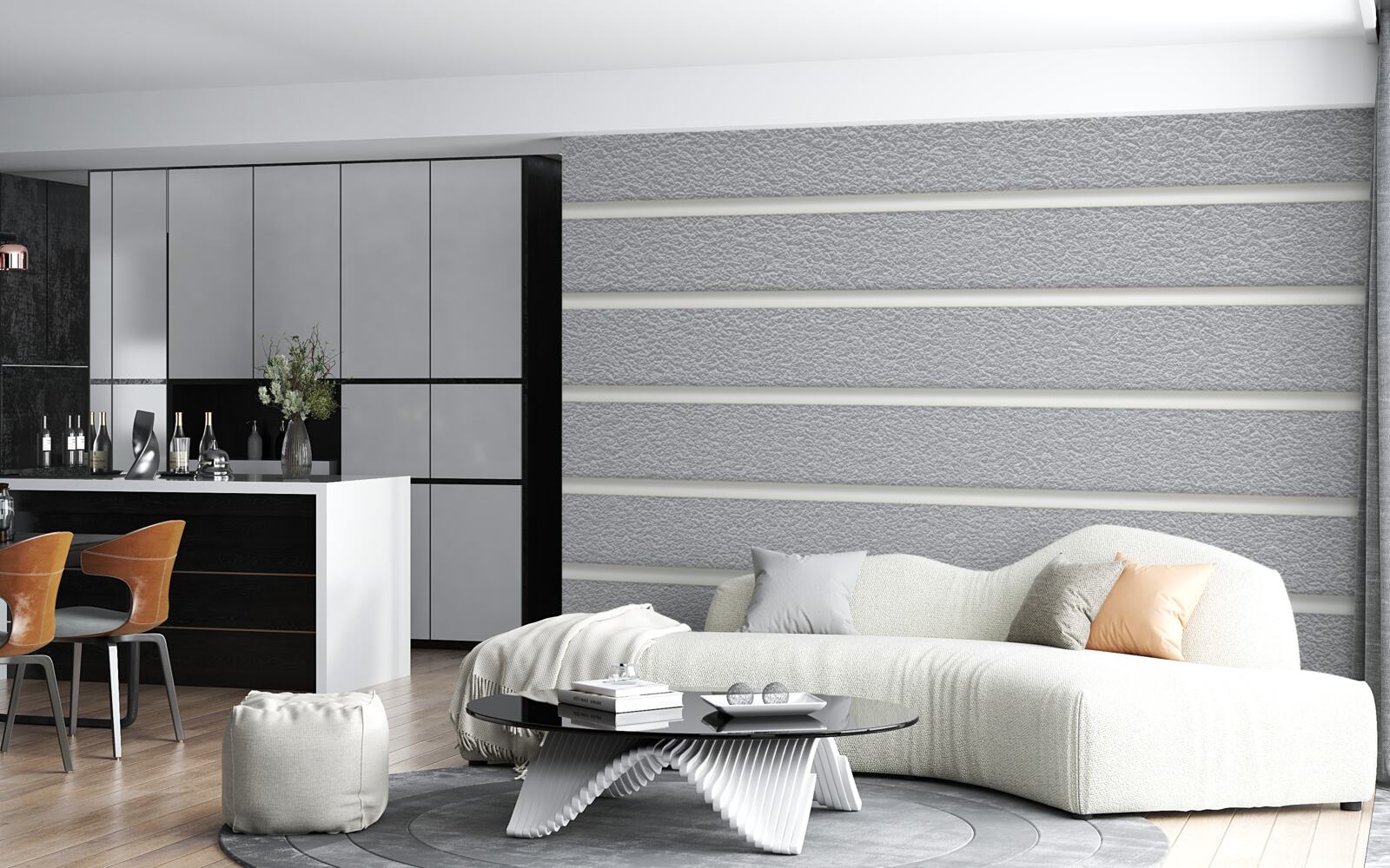 Fototapeta sivé pruhy