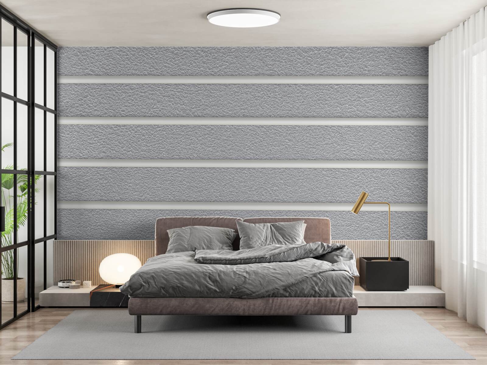 Fototapeta sivé pruhy