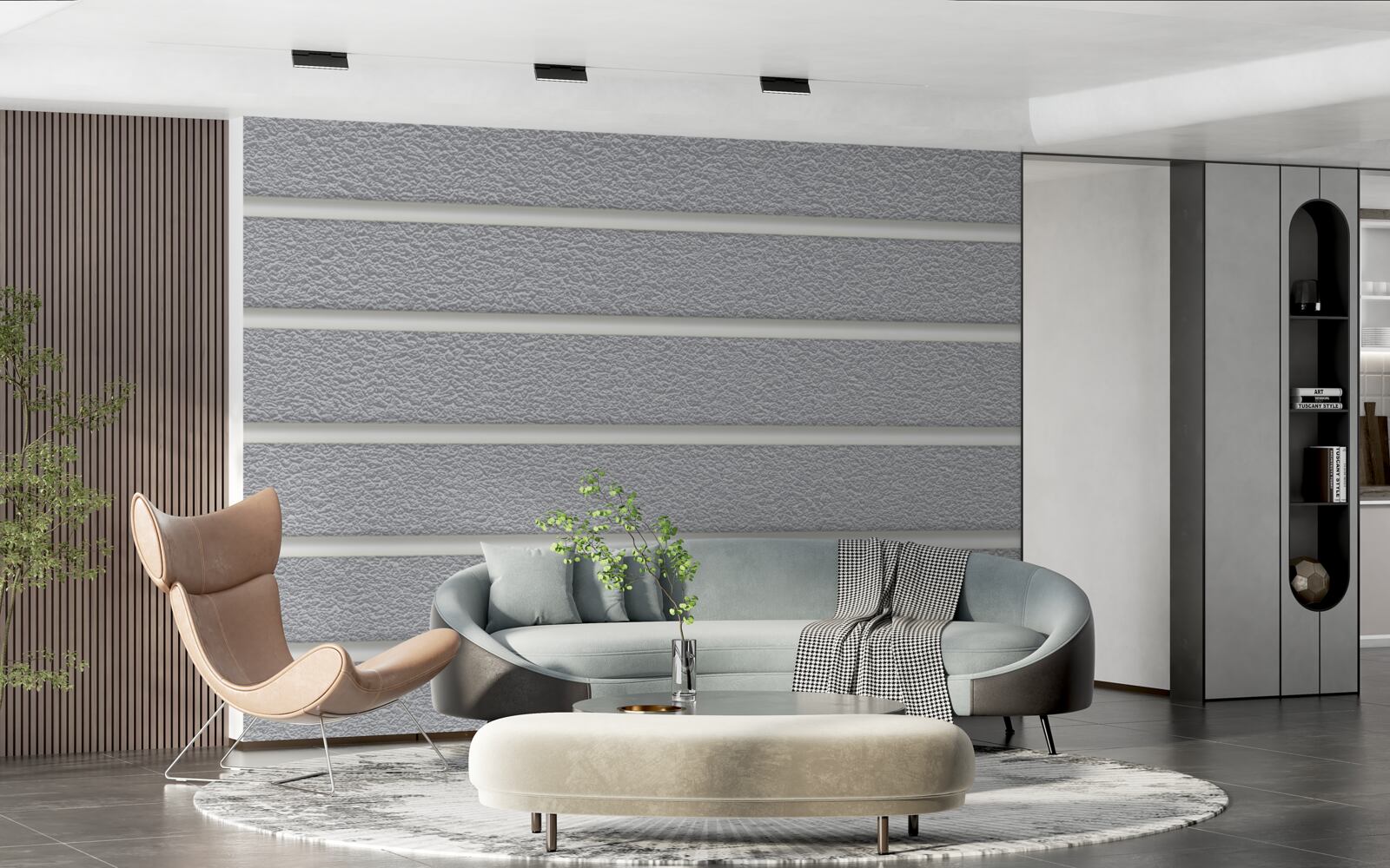 Fototapeta sivé pruhy