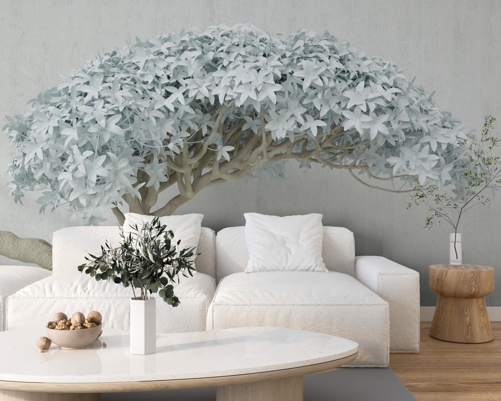 Fototapeta kvitnúca vetva