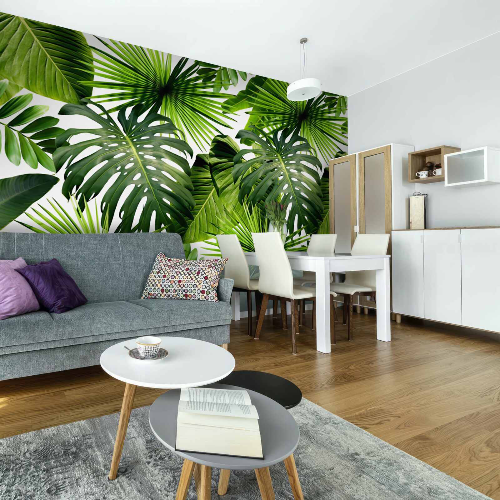 Fototapeta Stena, zelený list