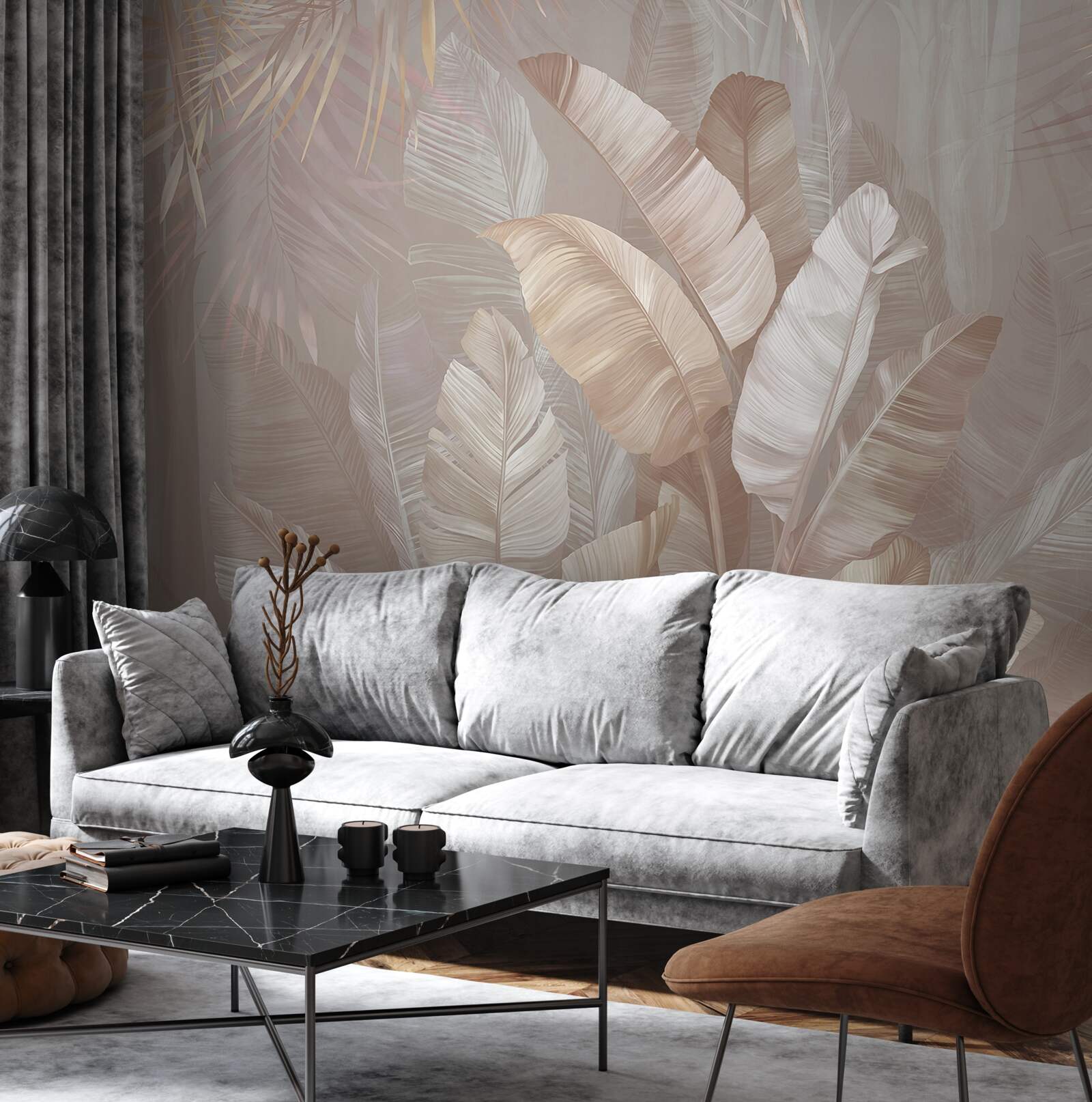 Fototapeta ružová tapeta a pierko