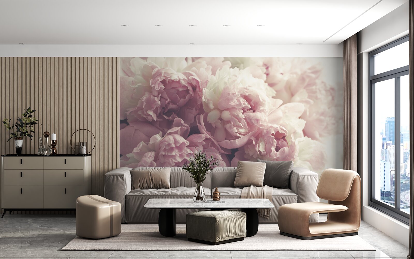 Fototapeta lupeň ruže v ružovom odtieni