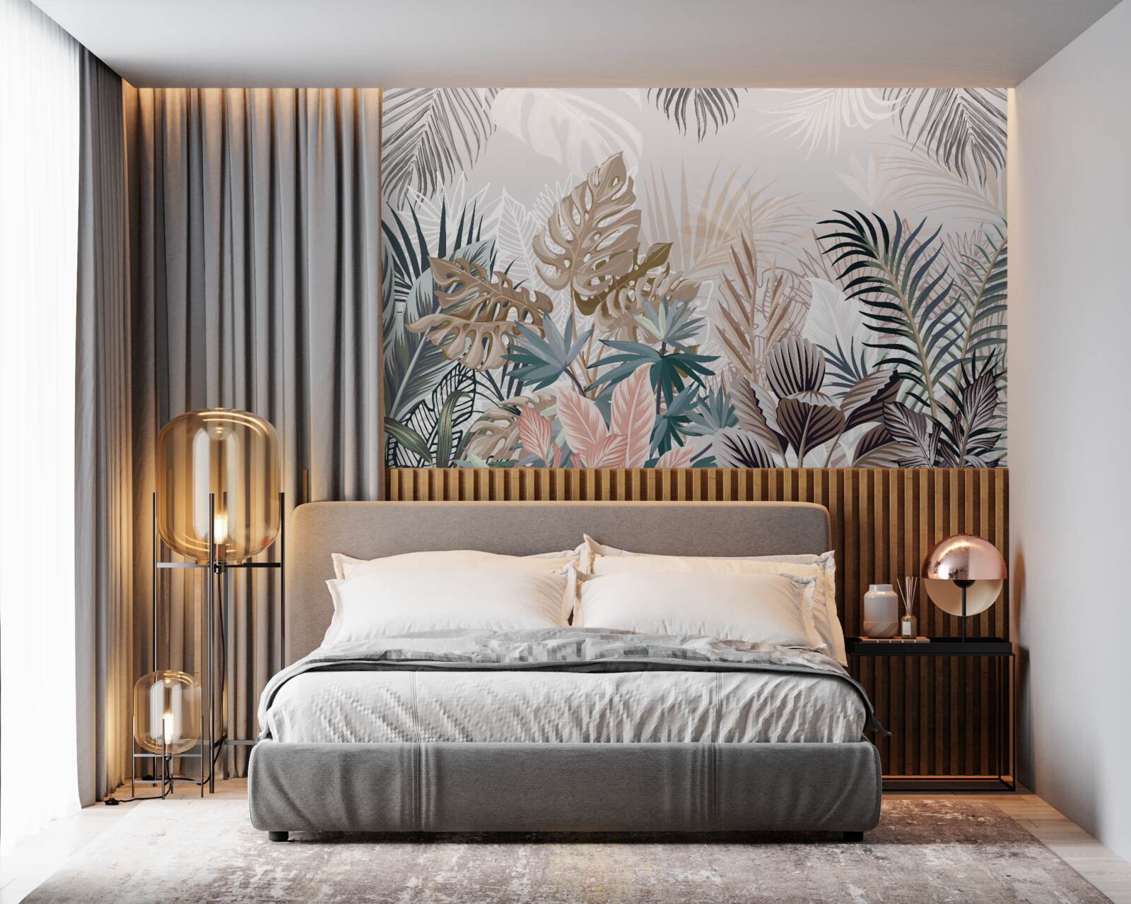 Fototapeta interiérový dizajn, hala a obývacia izba