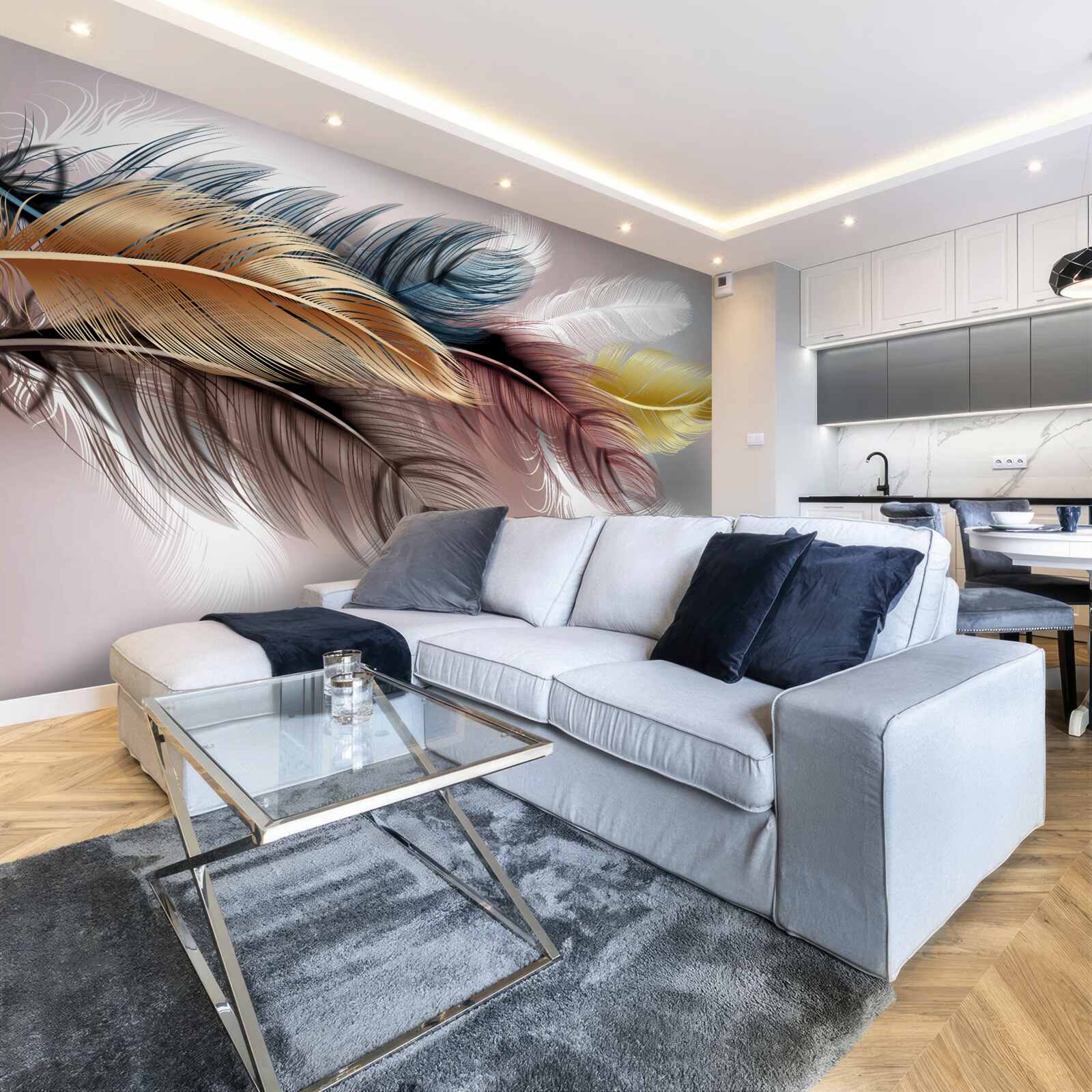 Fototapeta ceruzka a prvky interiérového dizajnu