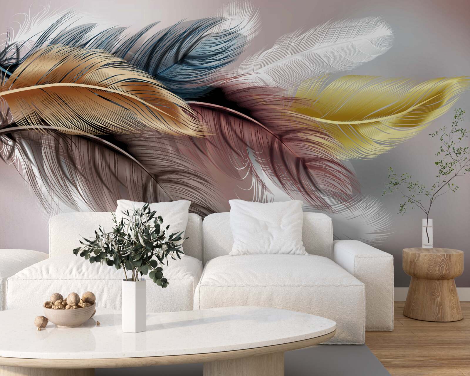 Fototapeta ceruzka a prvky interiérového dizajnu