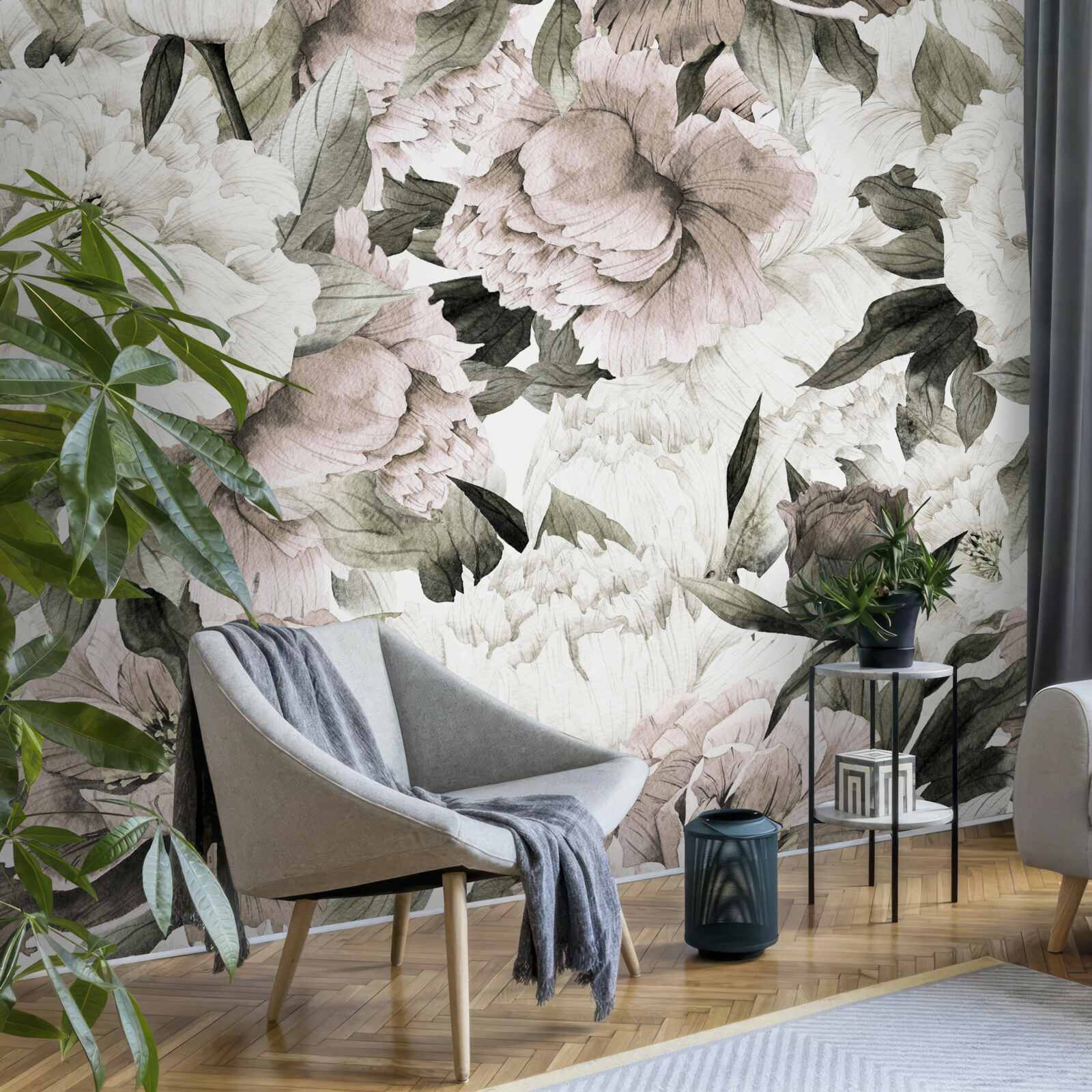 Fototapeta púčik, flóra a peleta