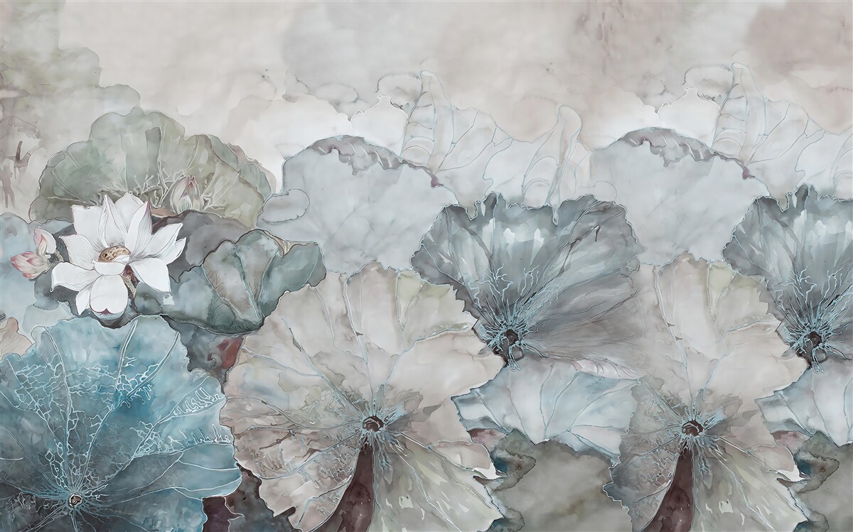 Fototapeta púčik, vegetácia a peleta