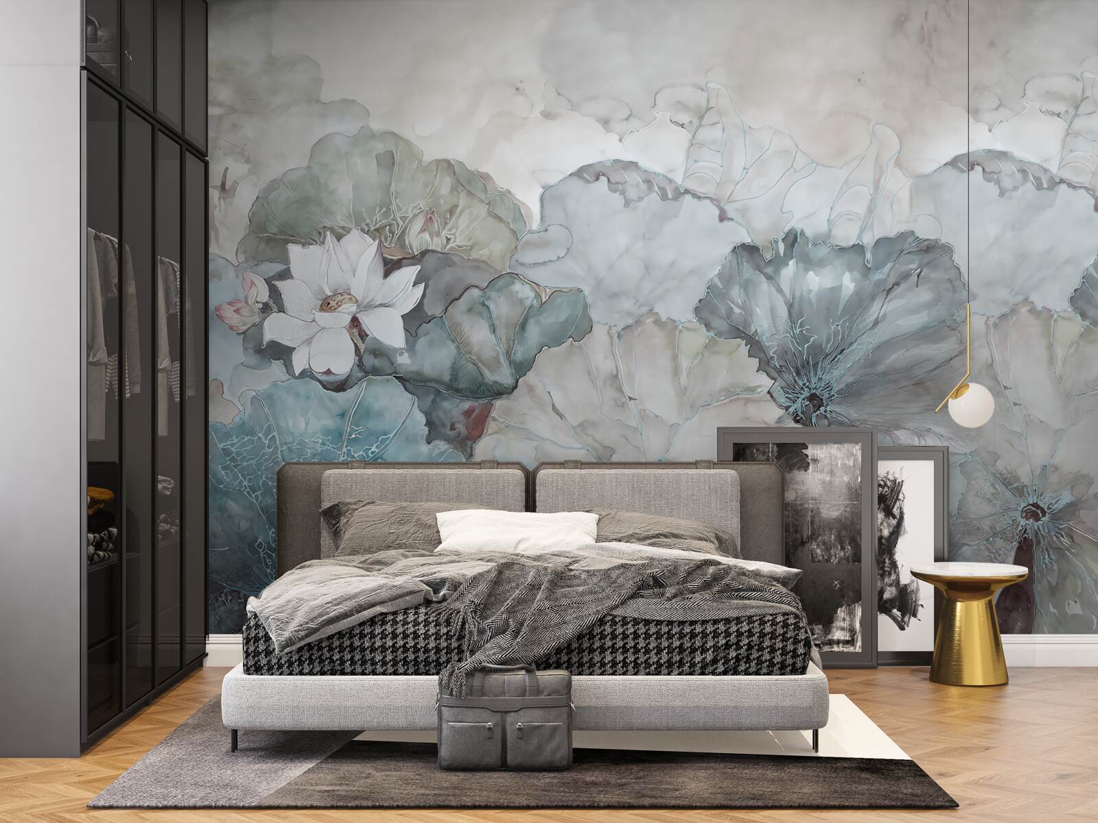 Fototapeta púčik, vegetácia a peleta