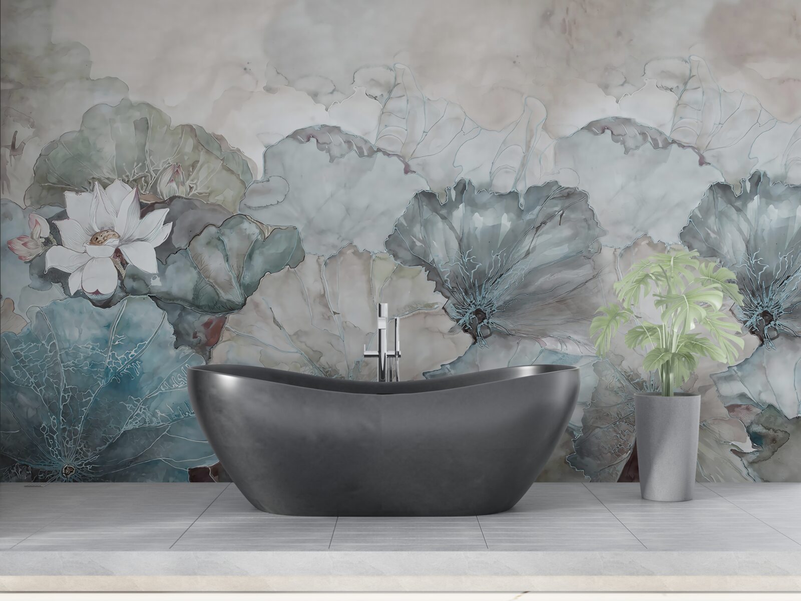 Fototapeta púčik, vegetácia a peleta