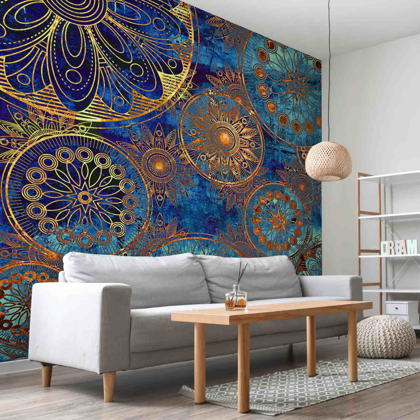 Fototapeta interiérový dizajn, nábytok a azúr