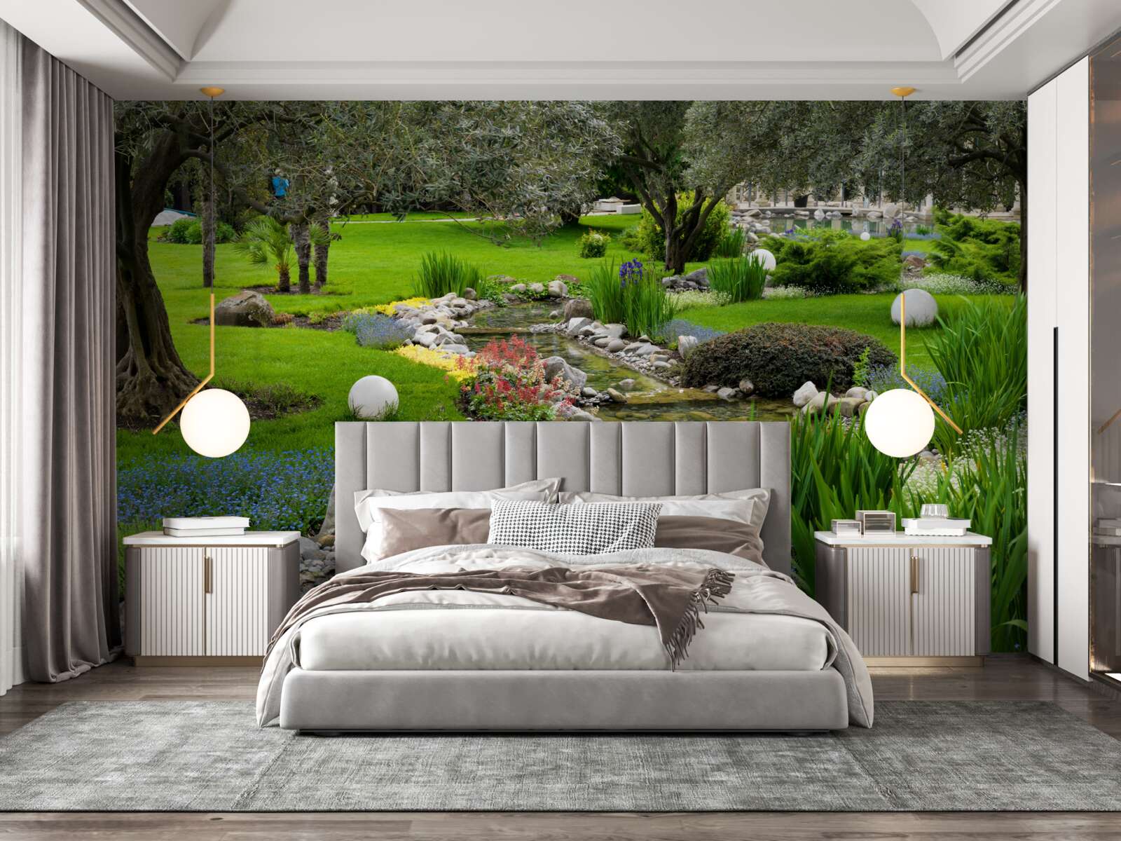 Fototapeta Japonská záhrada je ako oáza