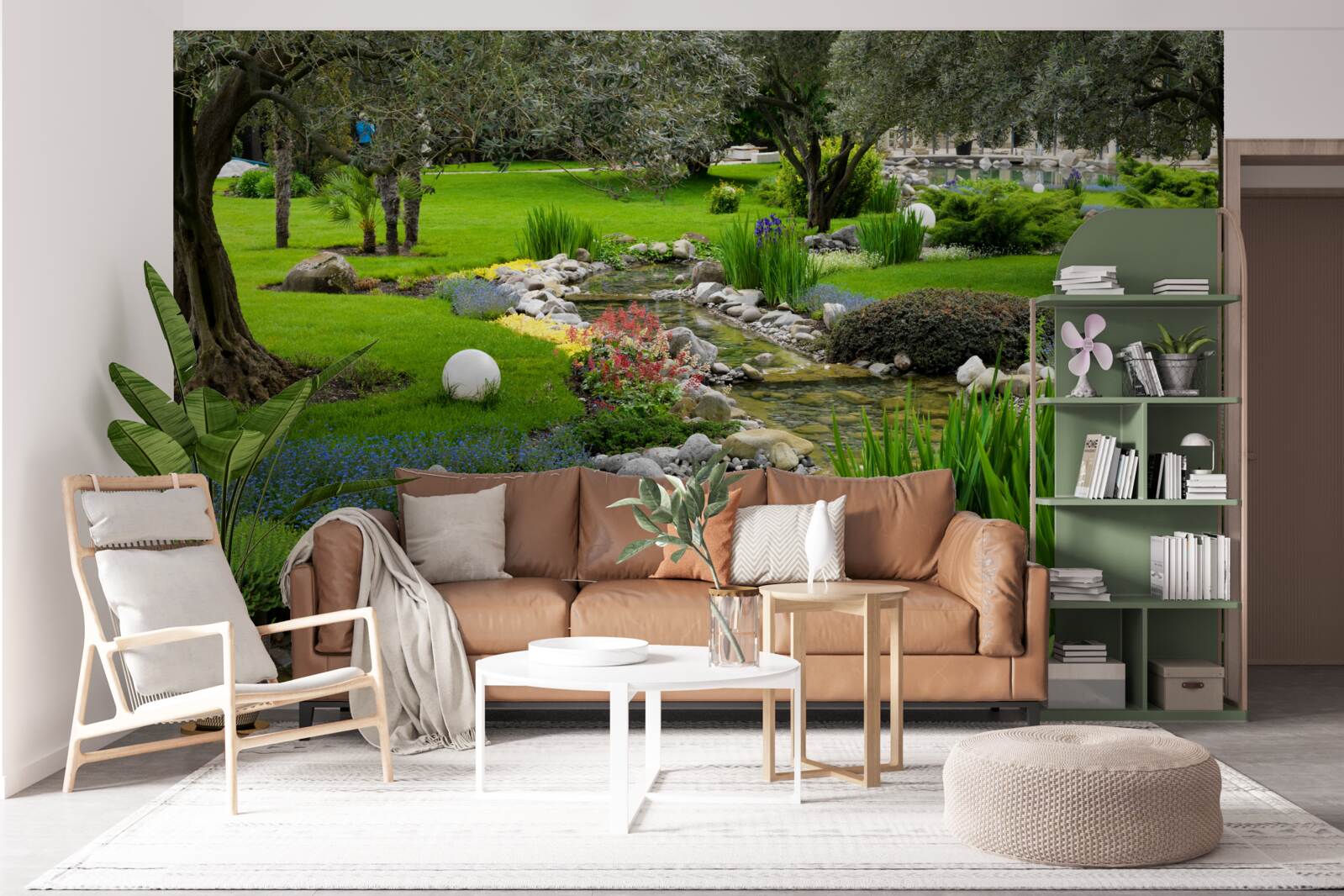 Fototapeta Japonská záhrada je ako oáza