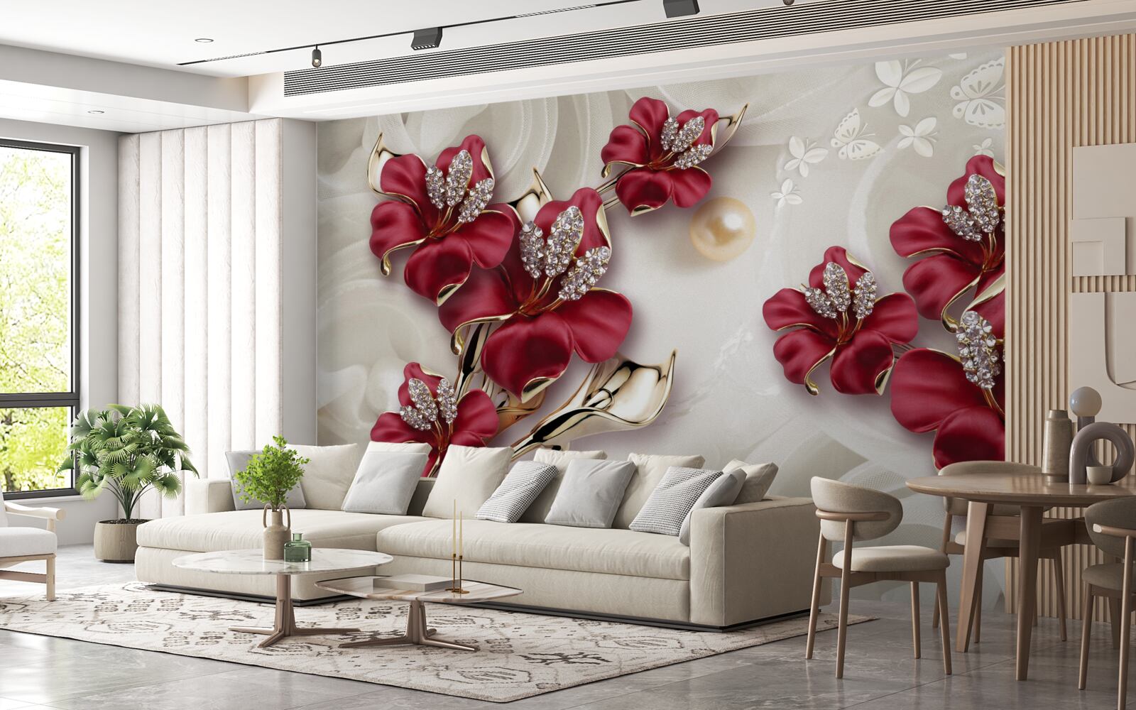 Fototapeta pár rastlín