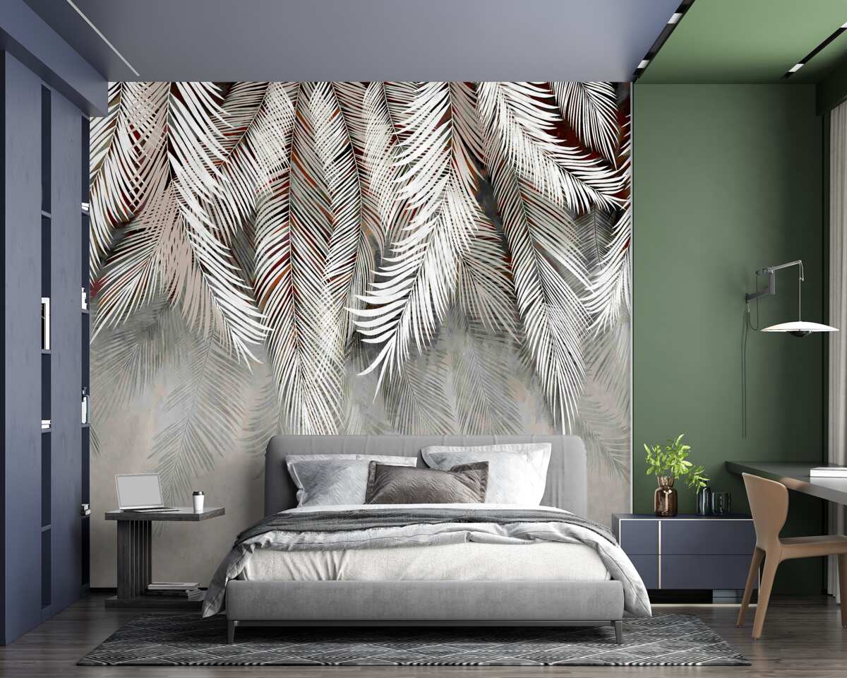 Fototapeta sýto sfarbené listy