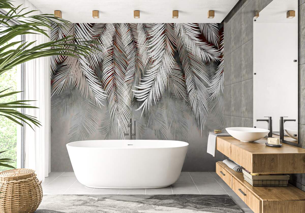 Fototapeta sýto sfarbené listy