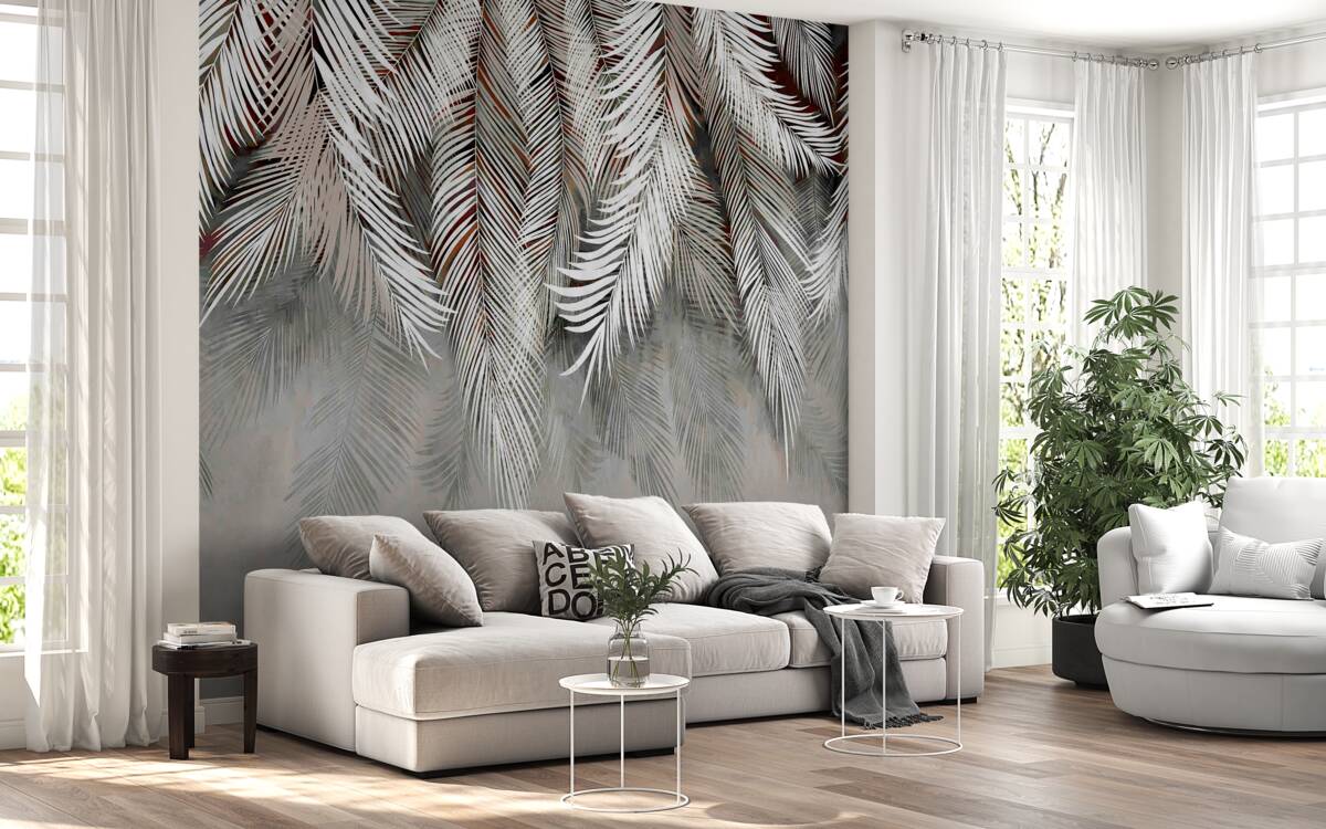 Fototapeta sýto sfarbené listy