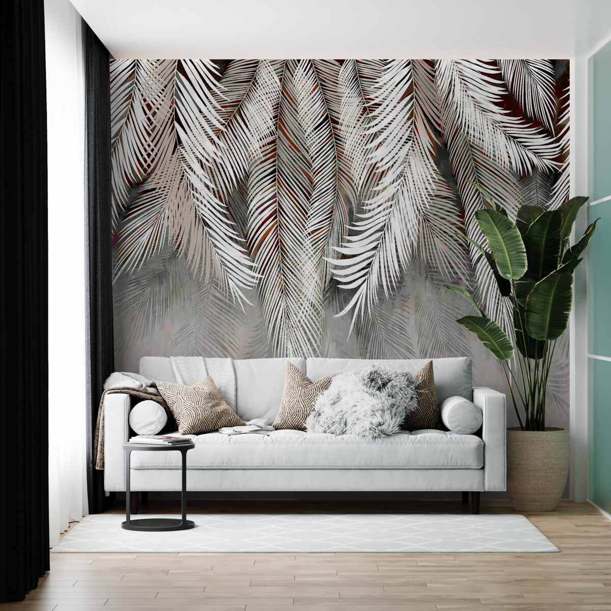 Fototapeta sýto sfarbené listy