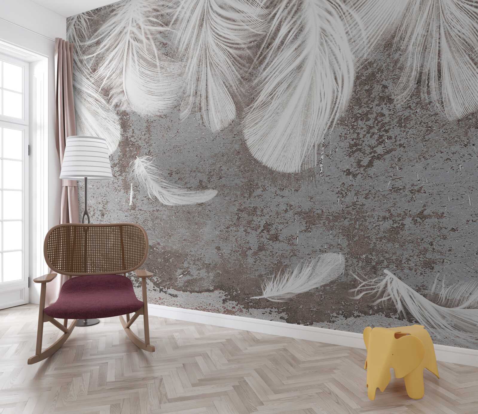 Fototapeta žiarivo biele perie