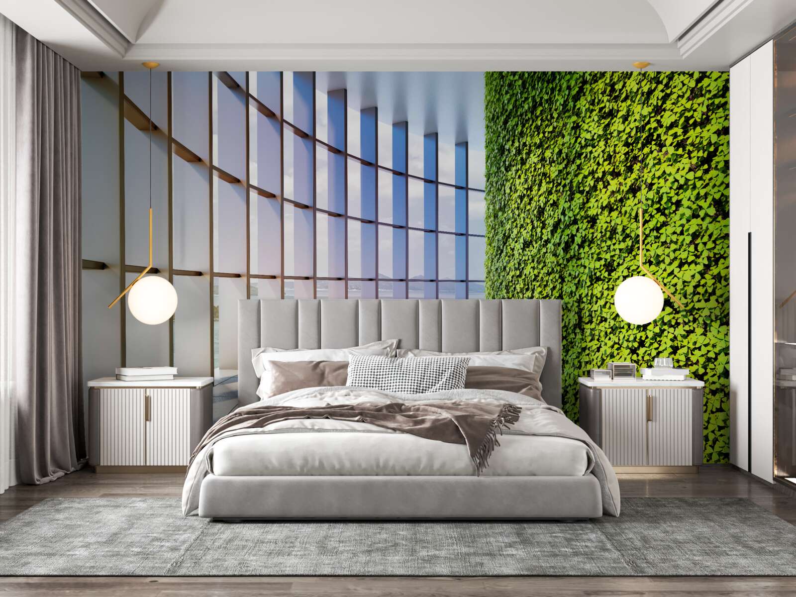 Fototapeta Stena je zelená