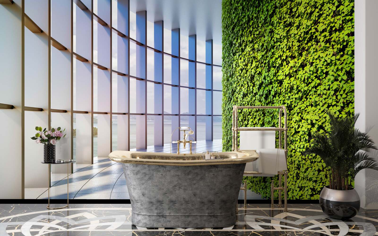 Fototapeta Stena je zelená