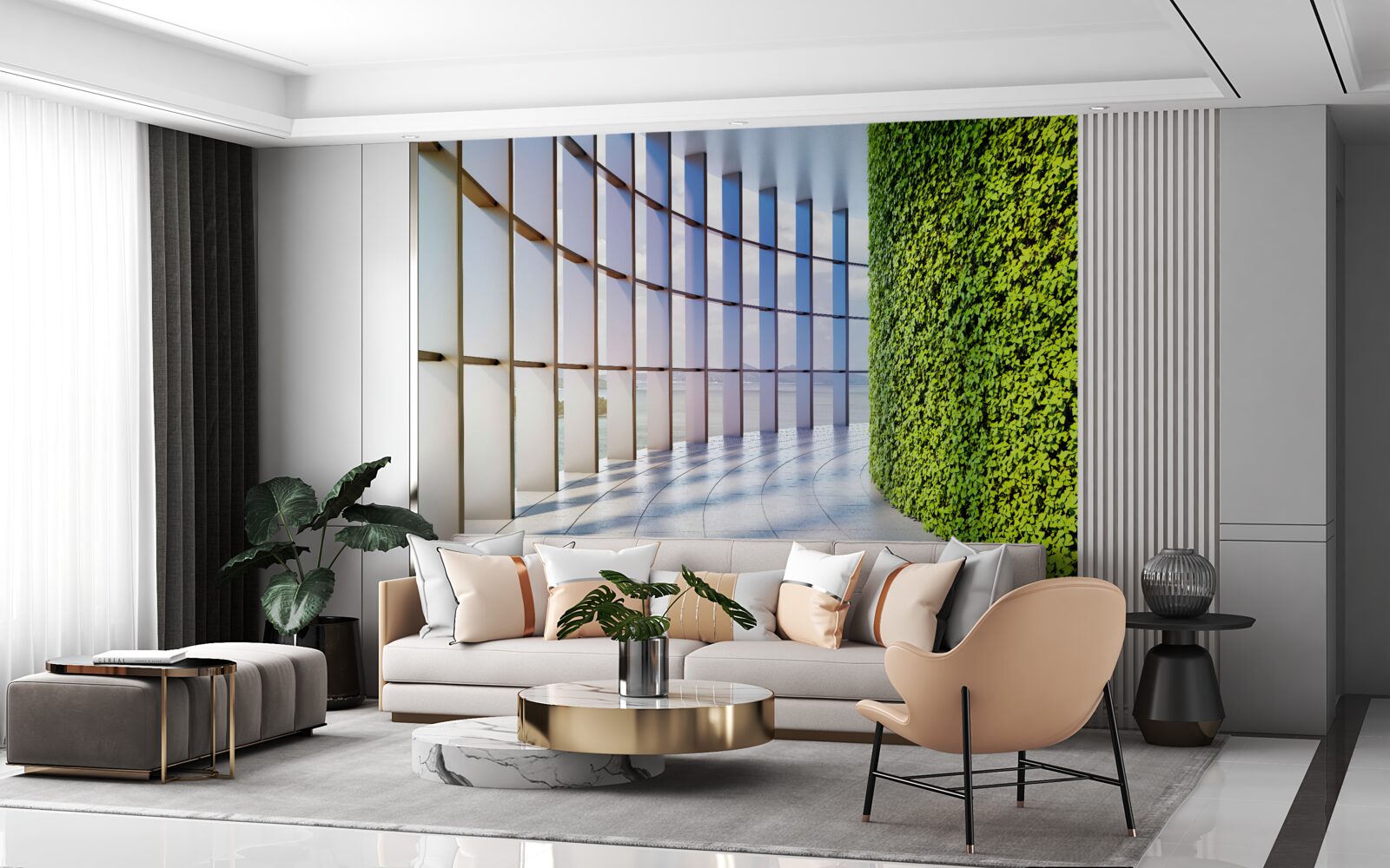 Fototapeta Stena je zelená