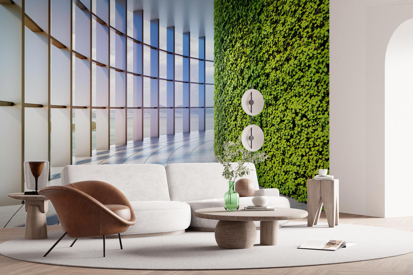 Fototapeta Stena je zelená