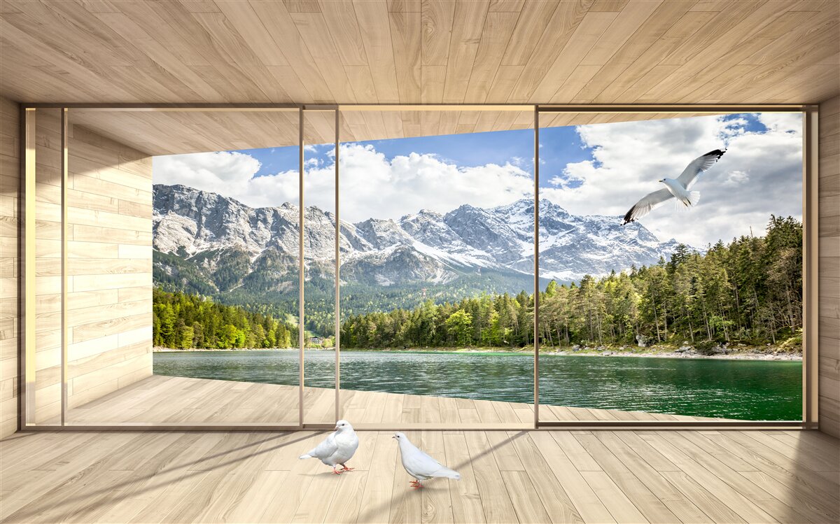 Fototapeta panoráma horských štítov