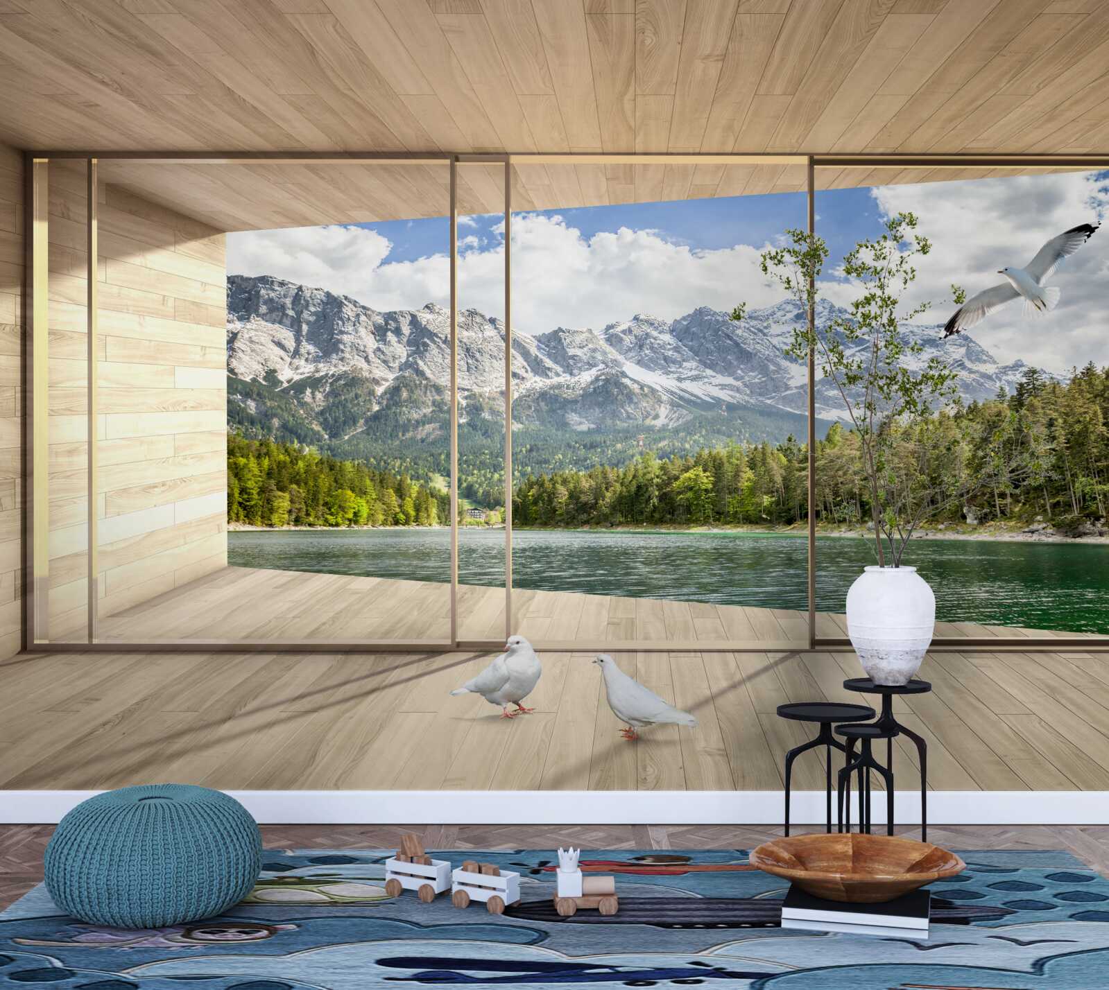 Fototapeta panoráma horských štítov