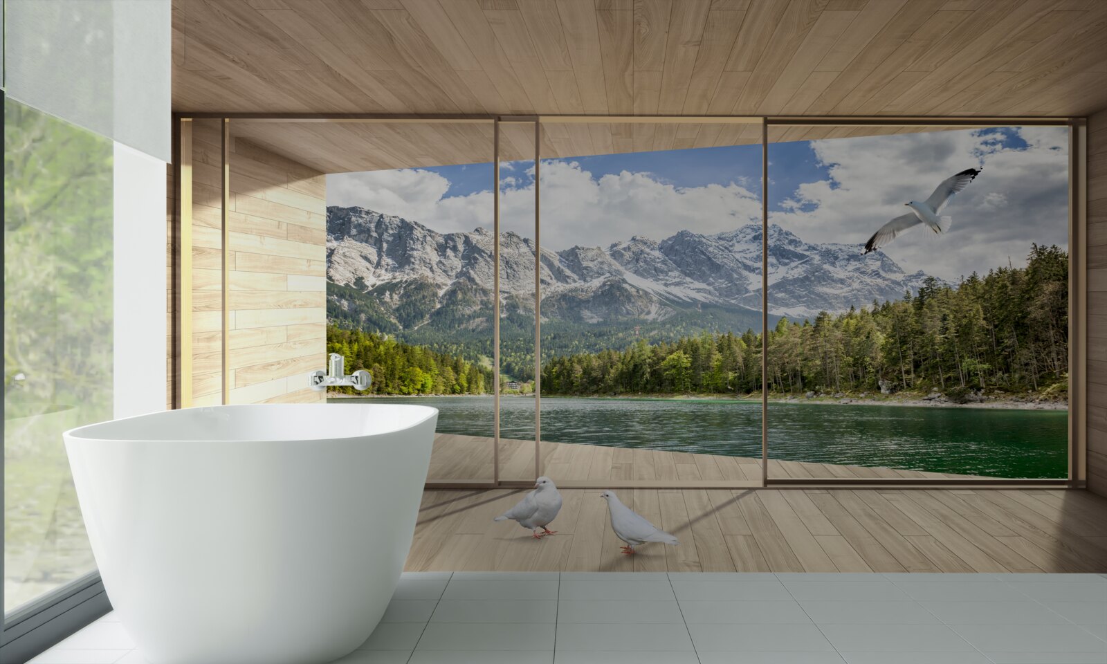 Fototapeta panoráma horských štítov