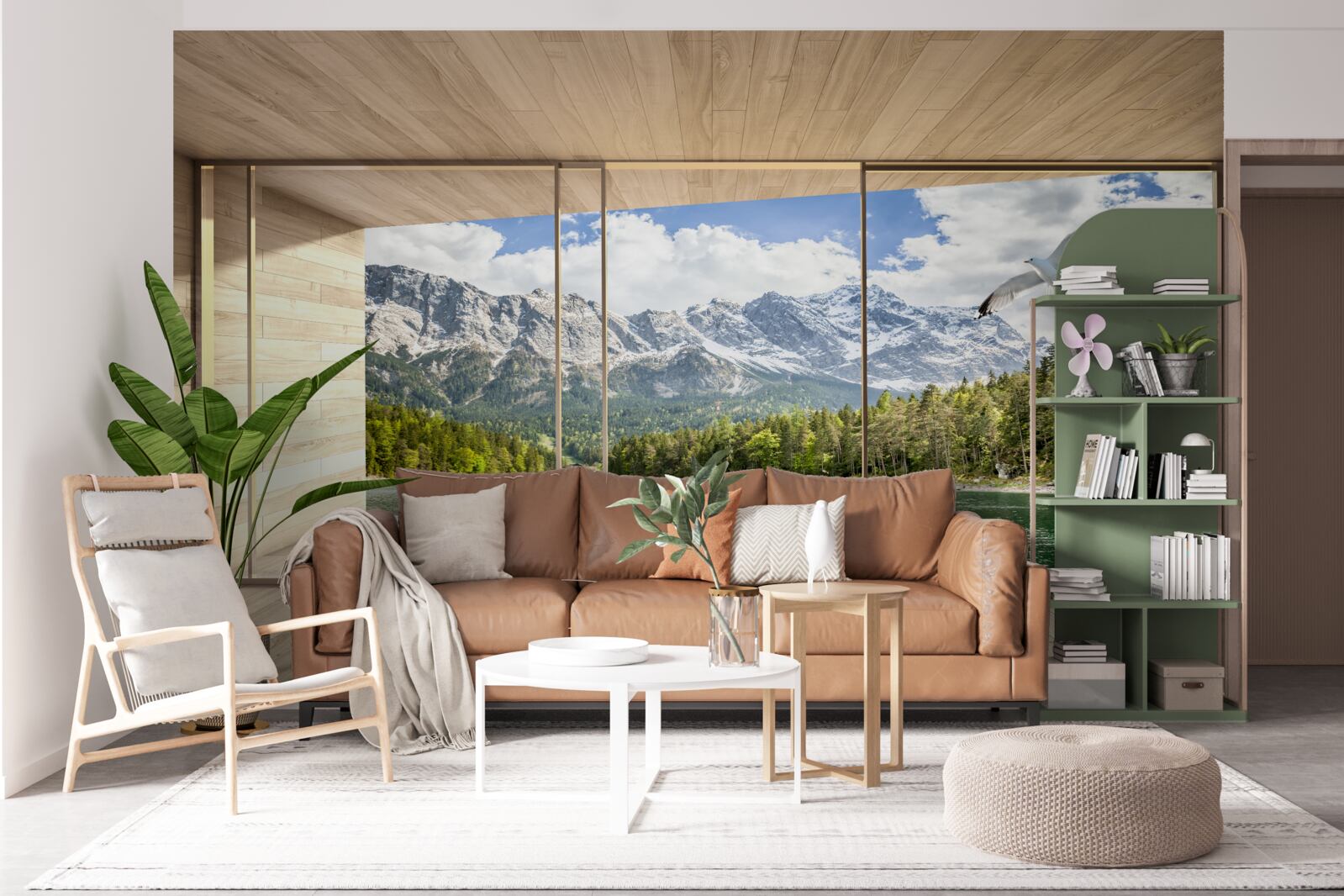 Fototapeta panoráma horských štítov