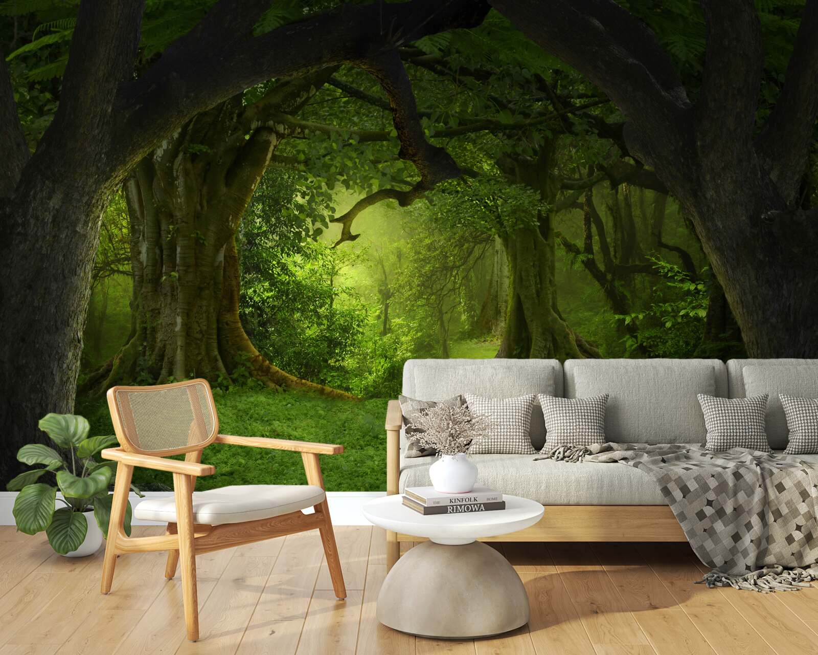 Fototapeta les plný mágie