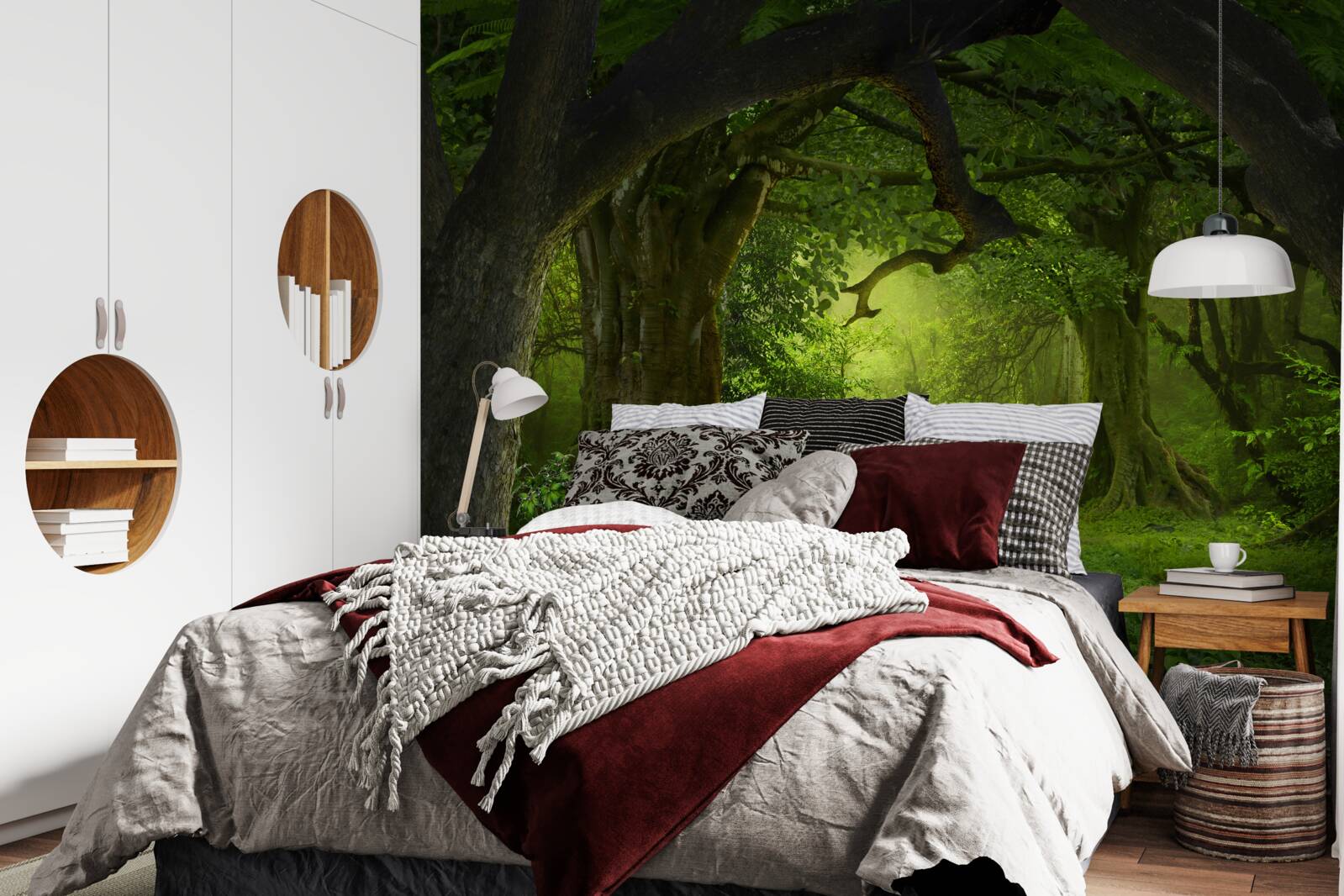 Fototapeta les plný mágie