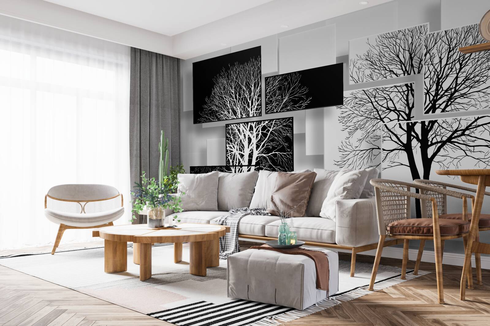 Fototapeta stromy našej doby