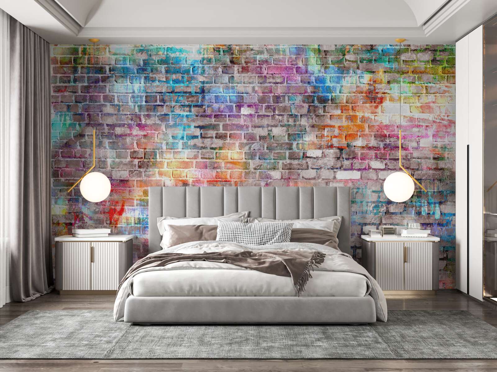 Fototapeta vizuálne bohatý obrázok steny v štýle grunge, pozadie