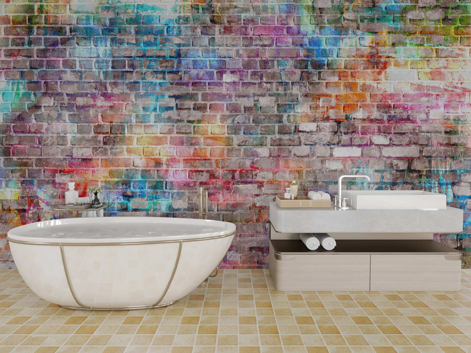 Photo wallpaper Tehla