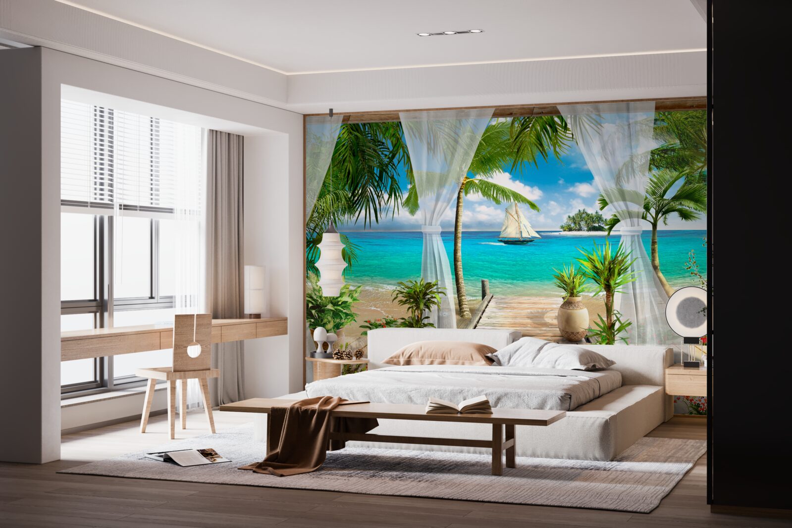 Fototapeta veranda pri oceáne