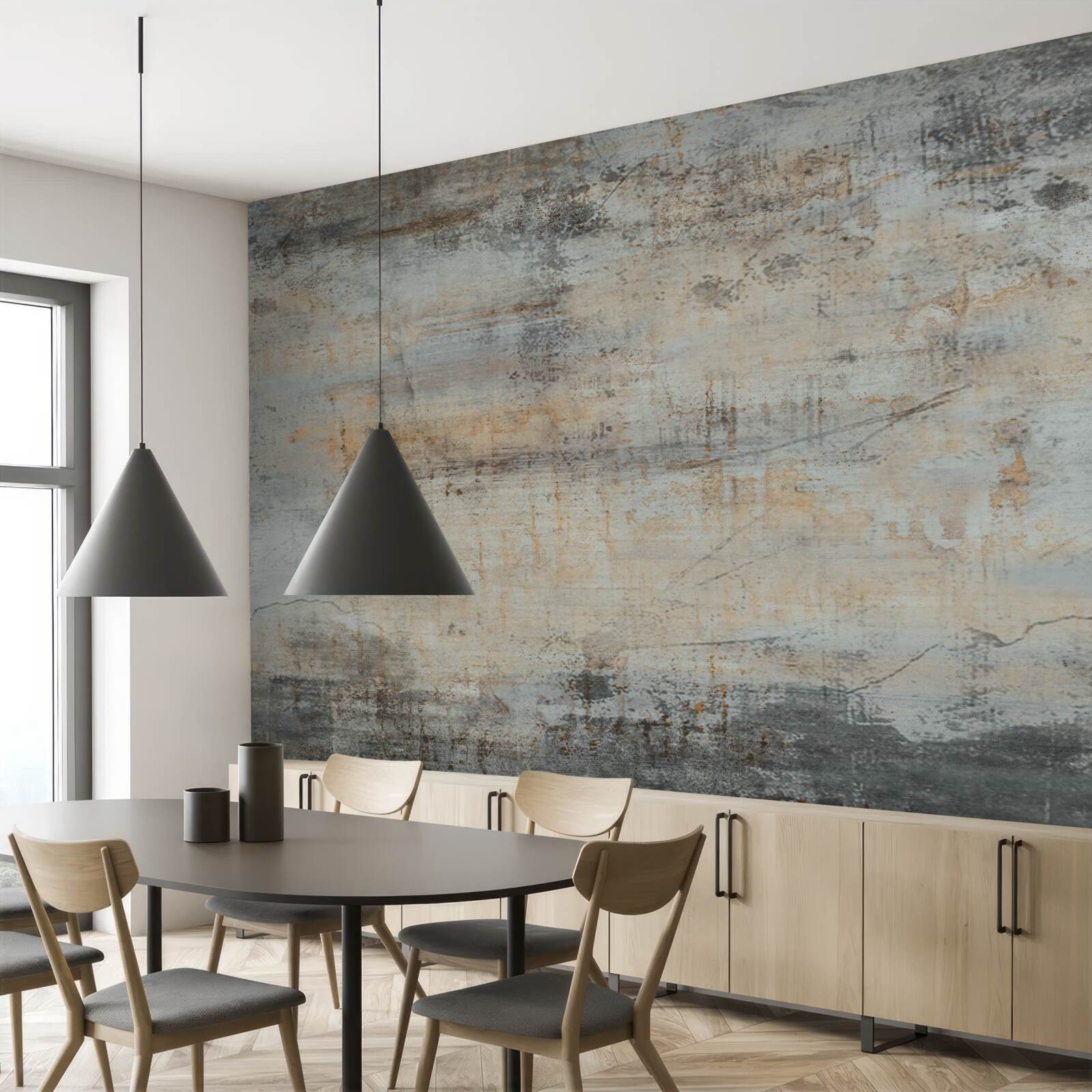 Fototapeta Stena zdobená vo vintage štýle