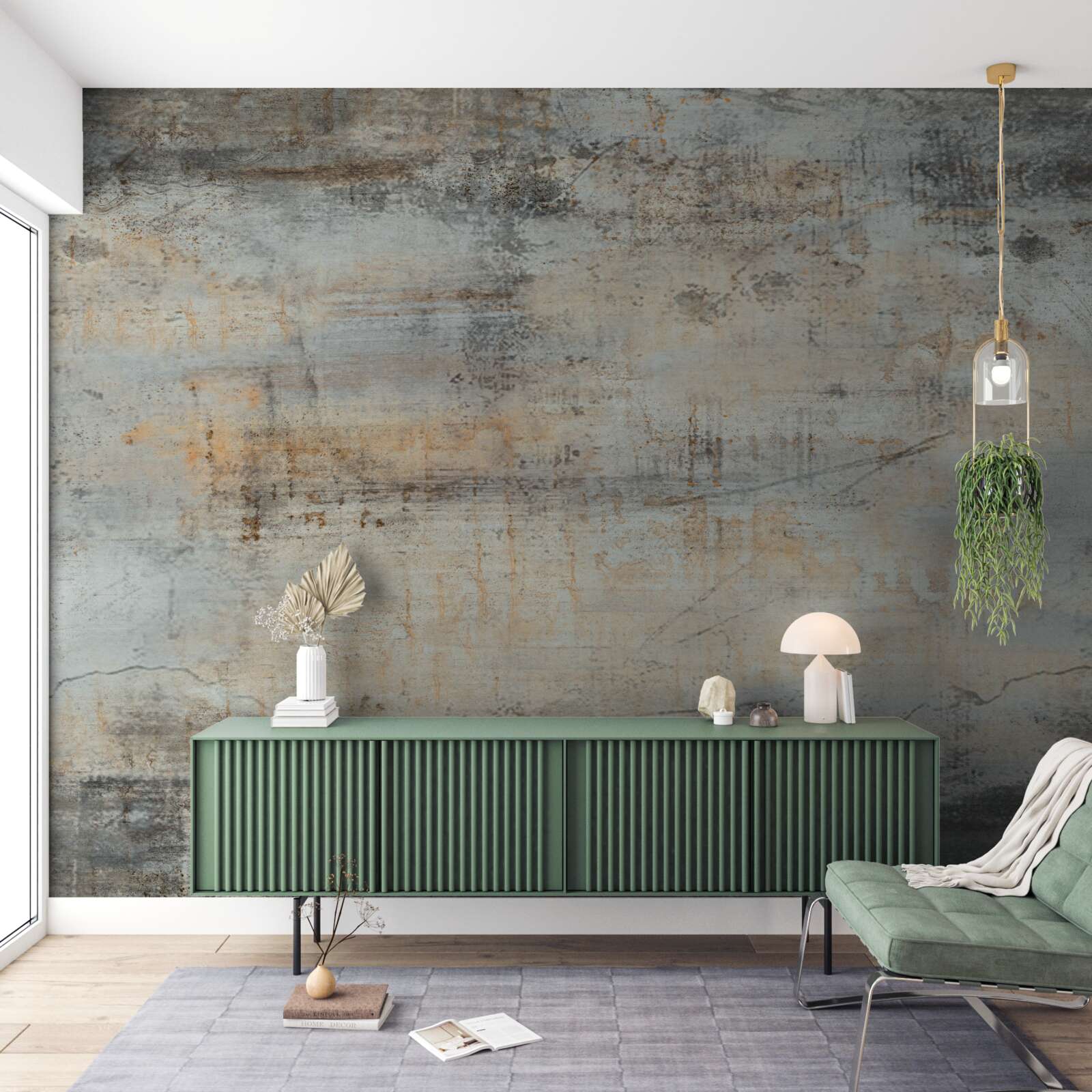 Fototapeta Stena zdobená vo vintage štýle