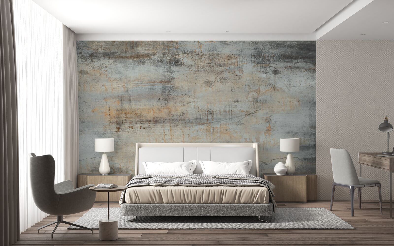 Fototapeta Stena zdobená vo vintage štýle