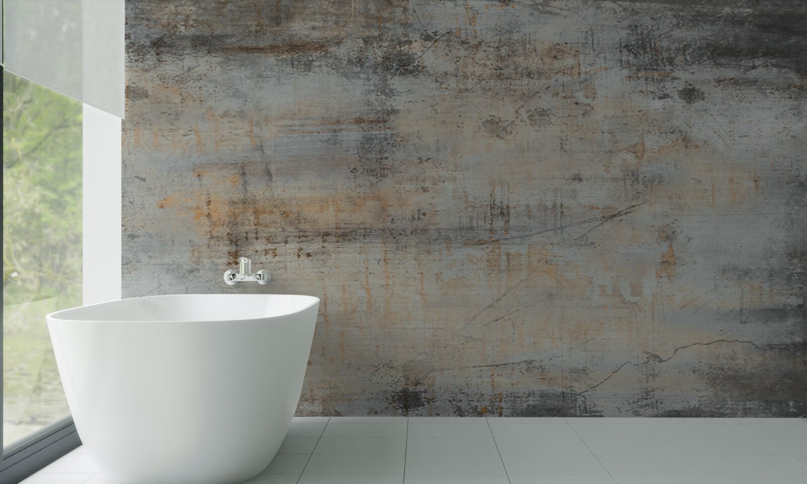 Fototapeta Stena zdobená vo vintage štýle