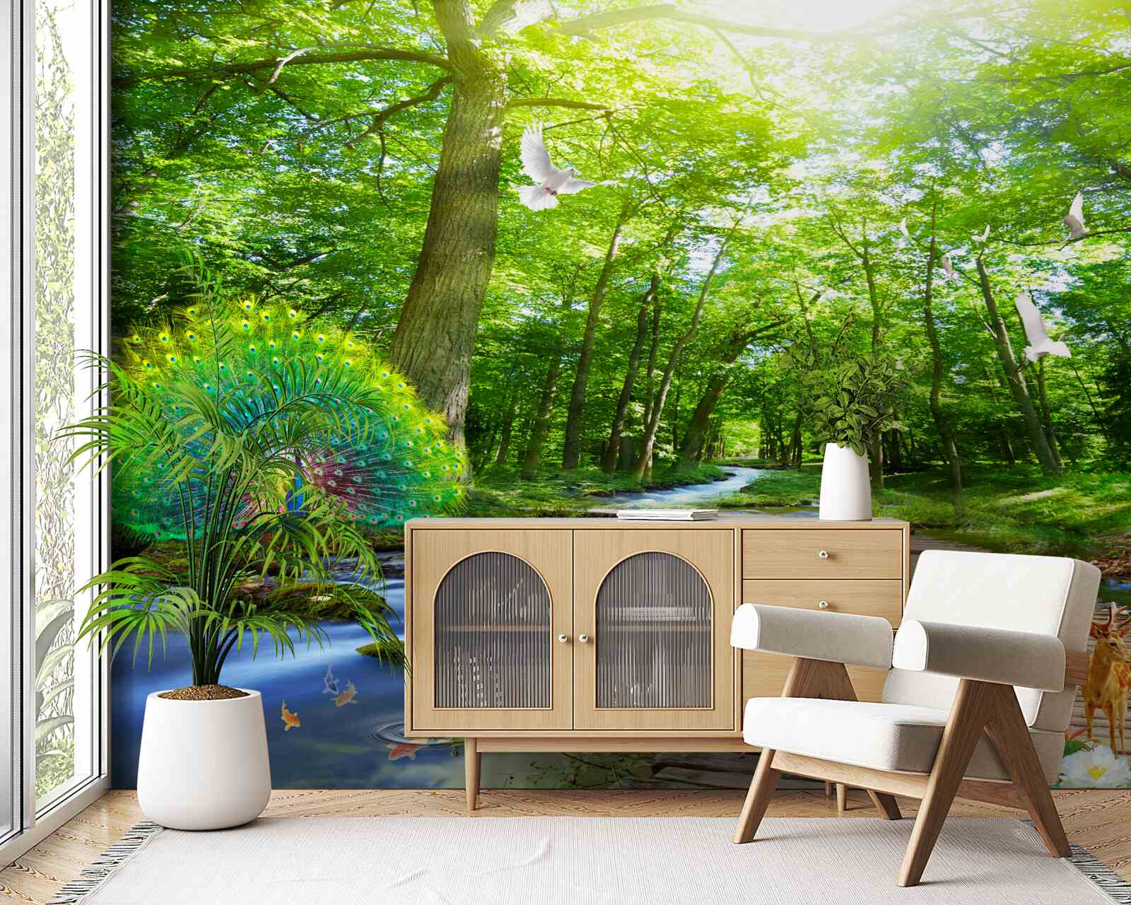 Fototapeta lesných tvorov