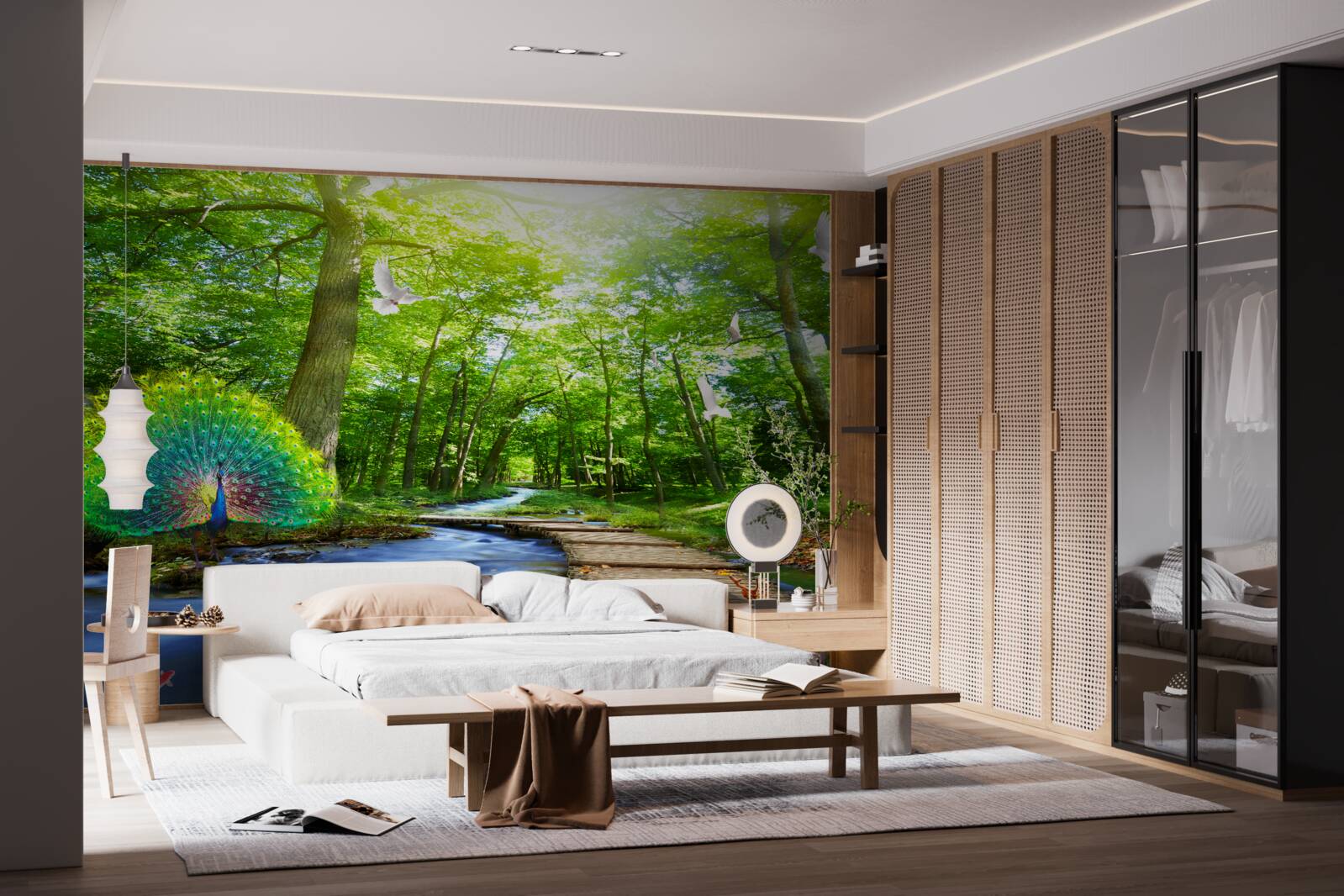 Fototapeta lesných tvorov