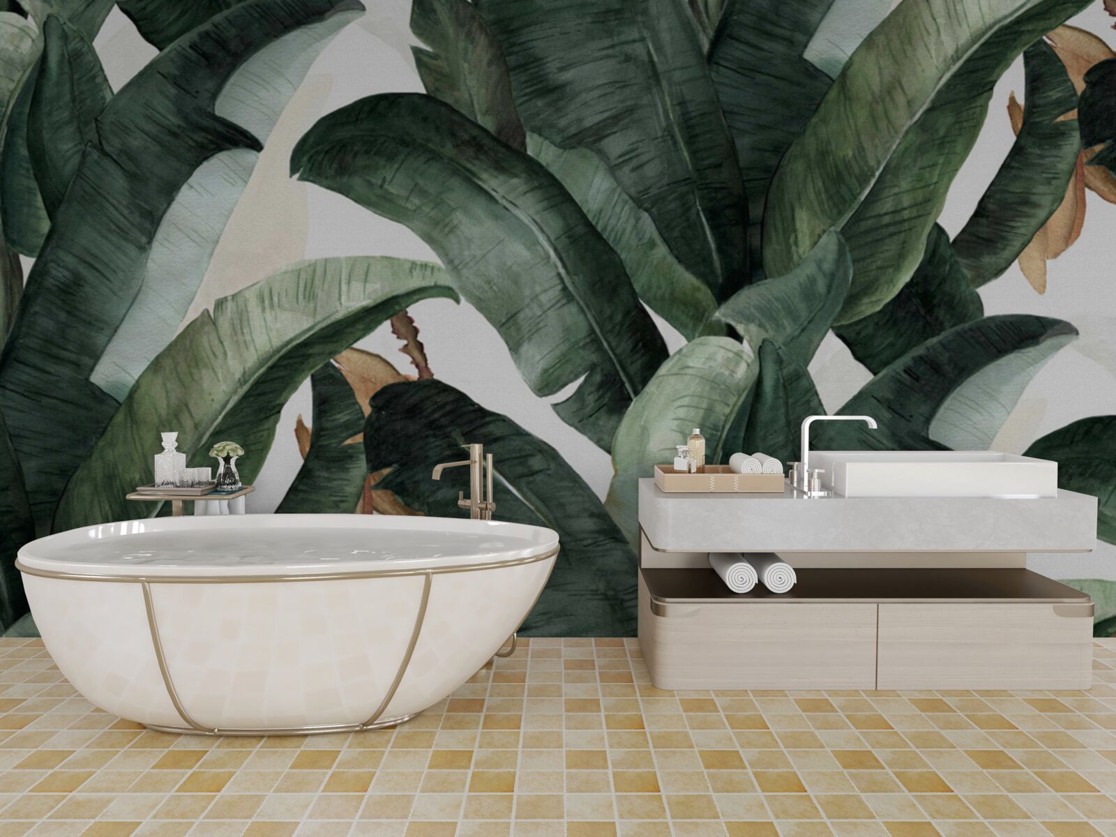 Fototapeta tropická zelená