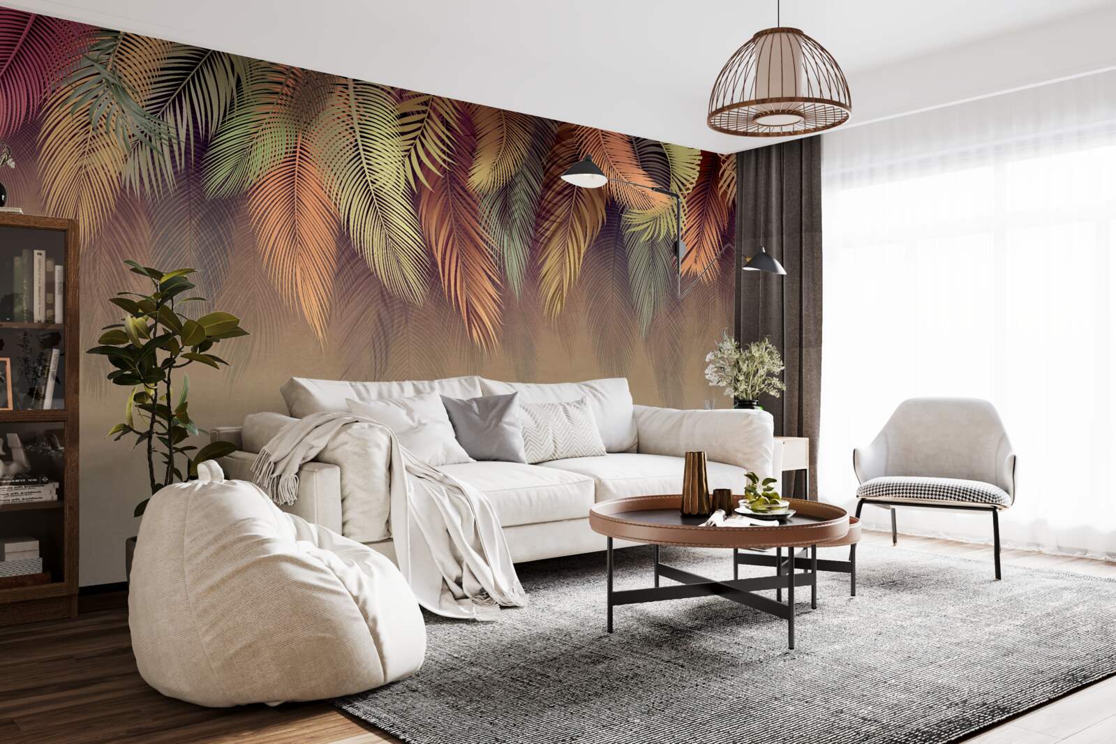 Fototapeta tapety súvisiace s ružovým perím