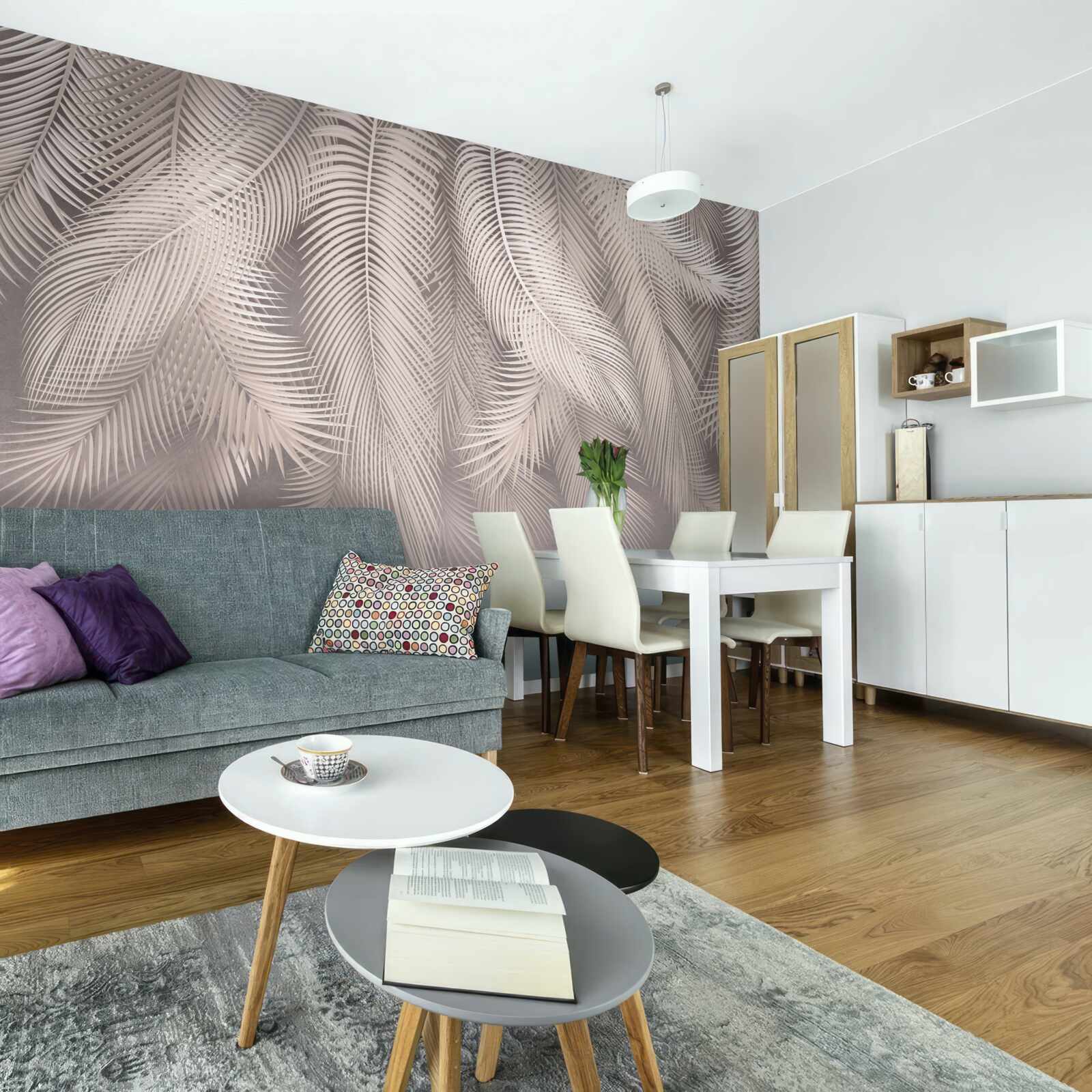 Fototapeta tapety, perie a ružová farba