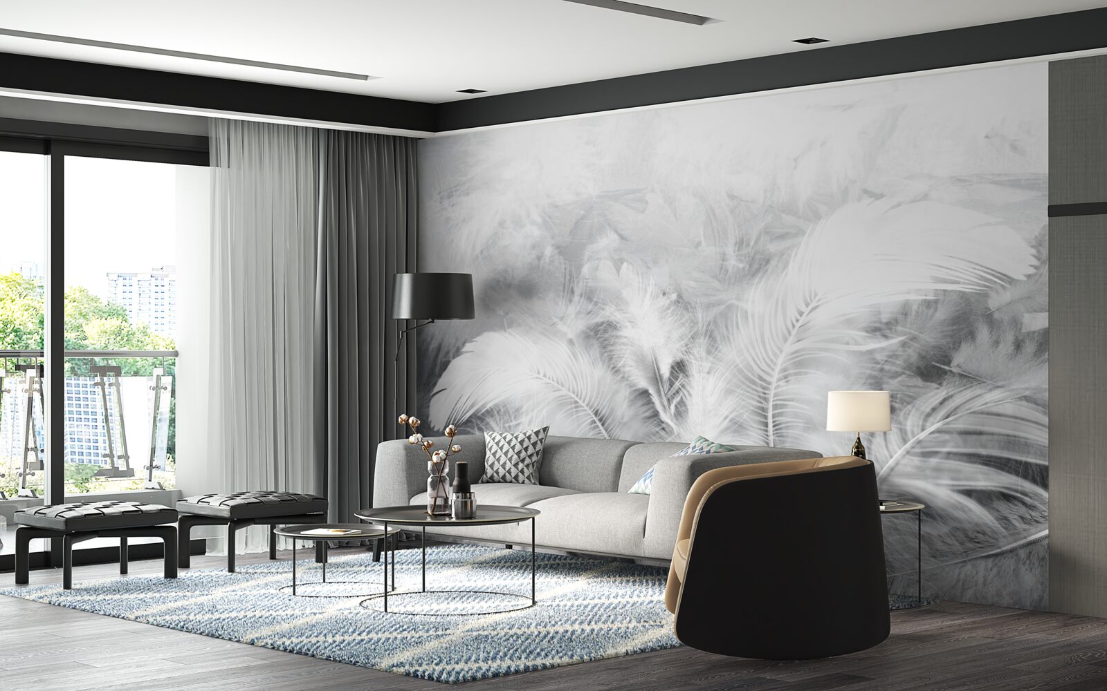 Fototapeta moderné letecké joysticky